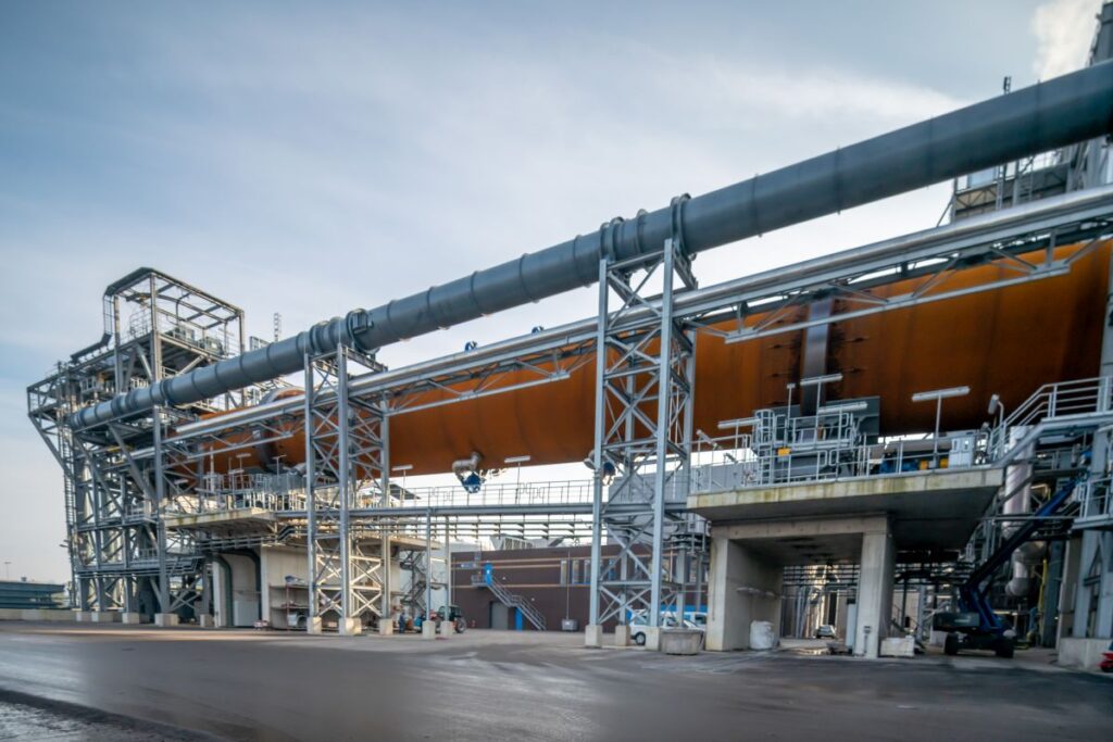 buizen in de industrie in rotterdam