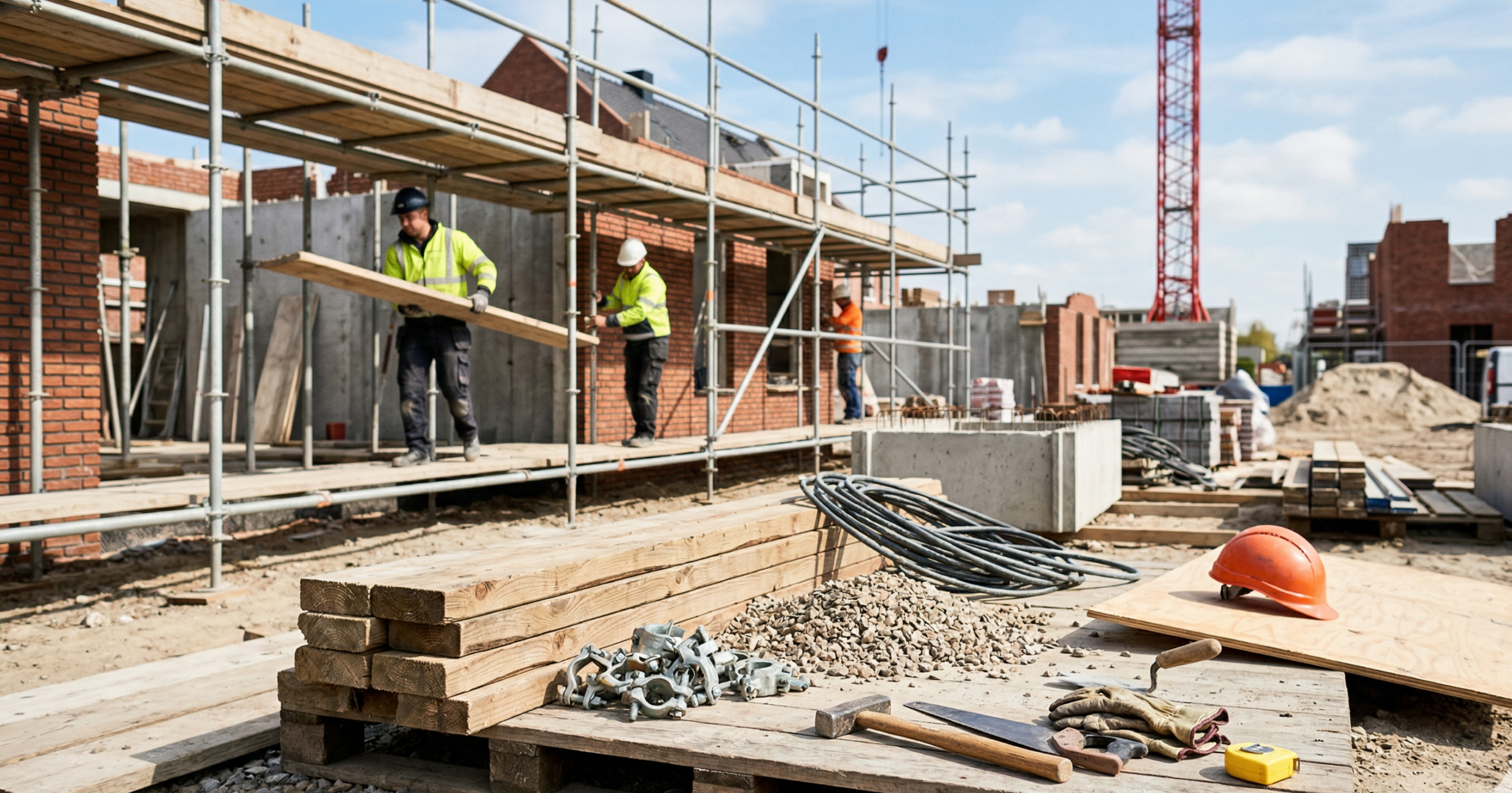 Zoek je werk? In de bouw kan je alle kanten op