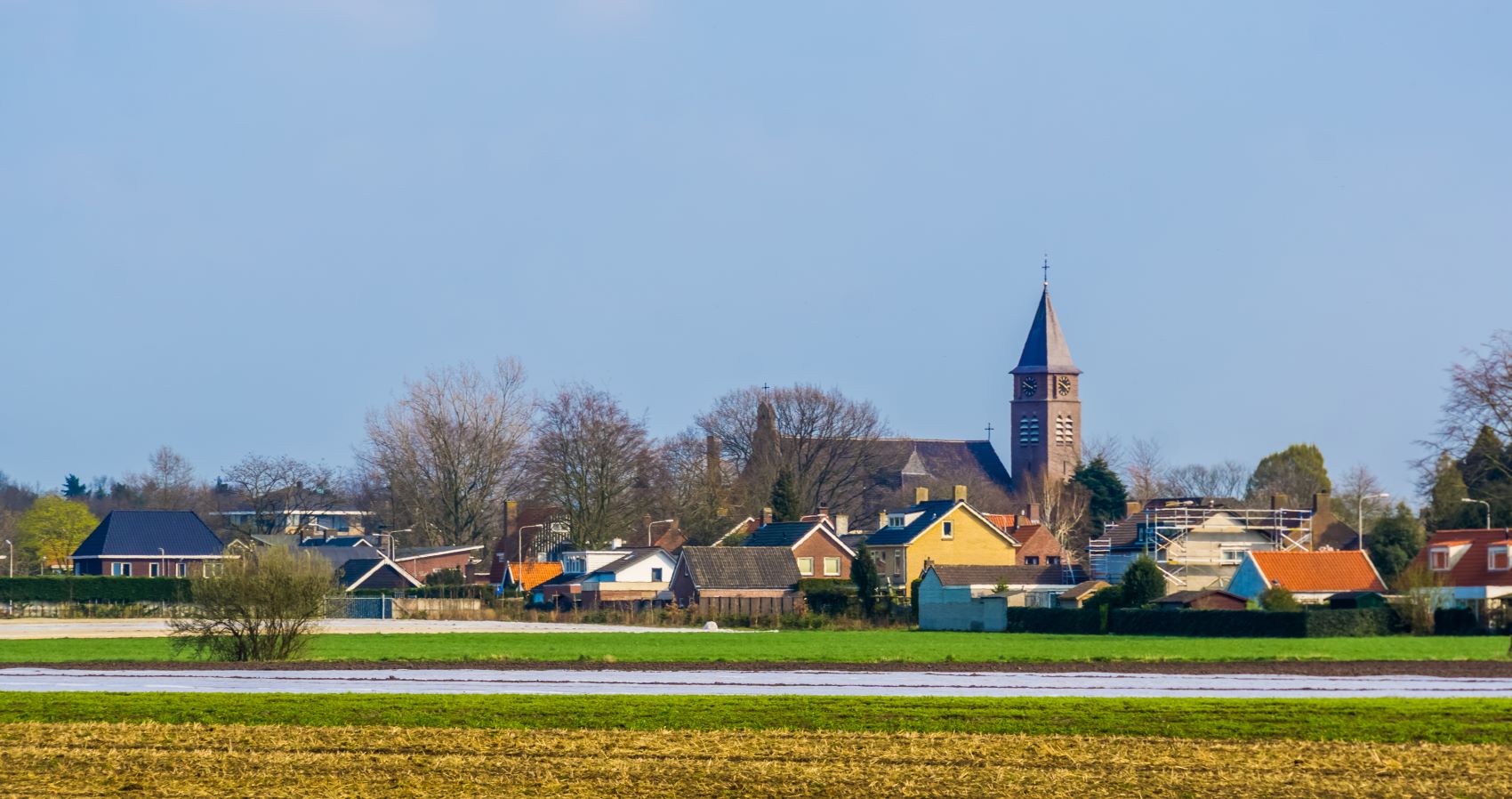 De gemeente Rucphen in West-brabant.