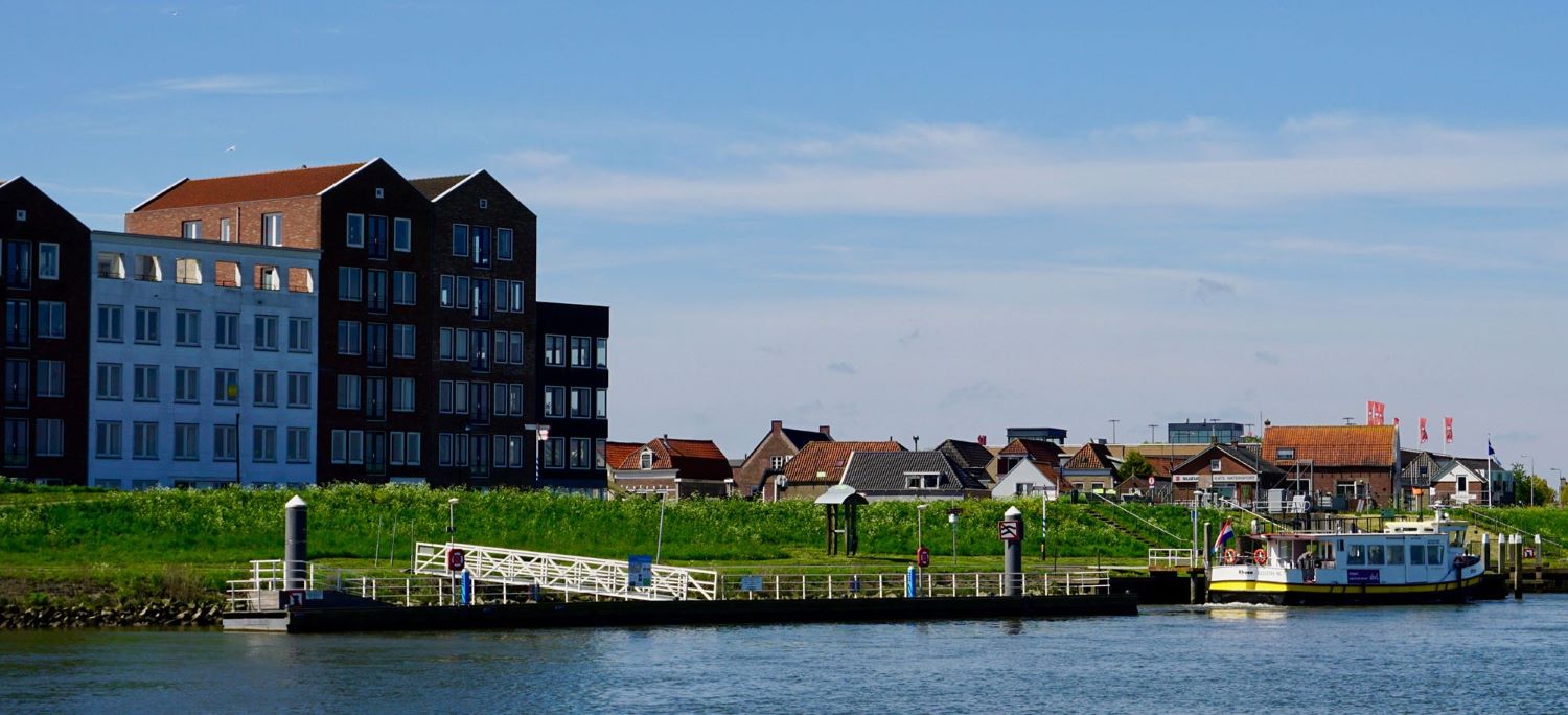 De regio Voorne Putten met een mooi rivierlandschap.