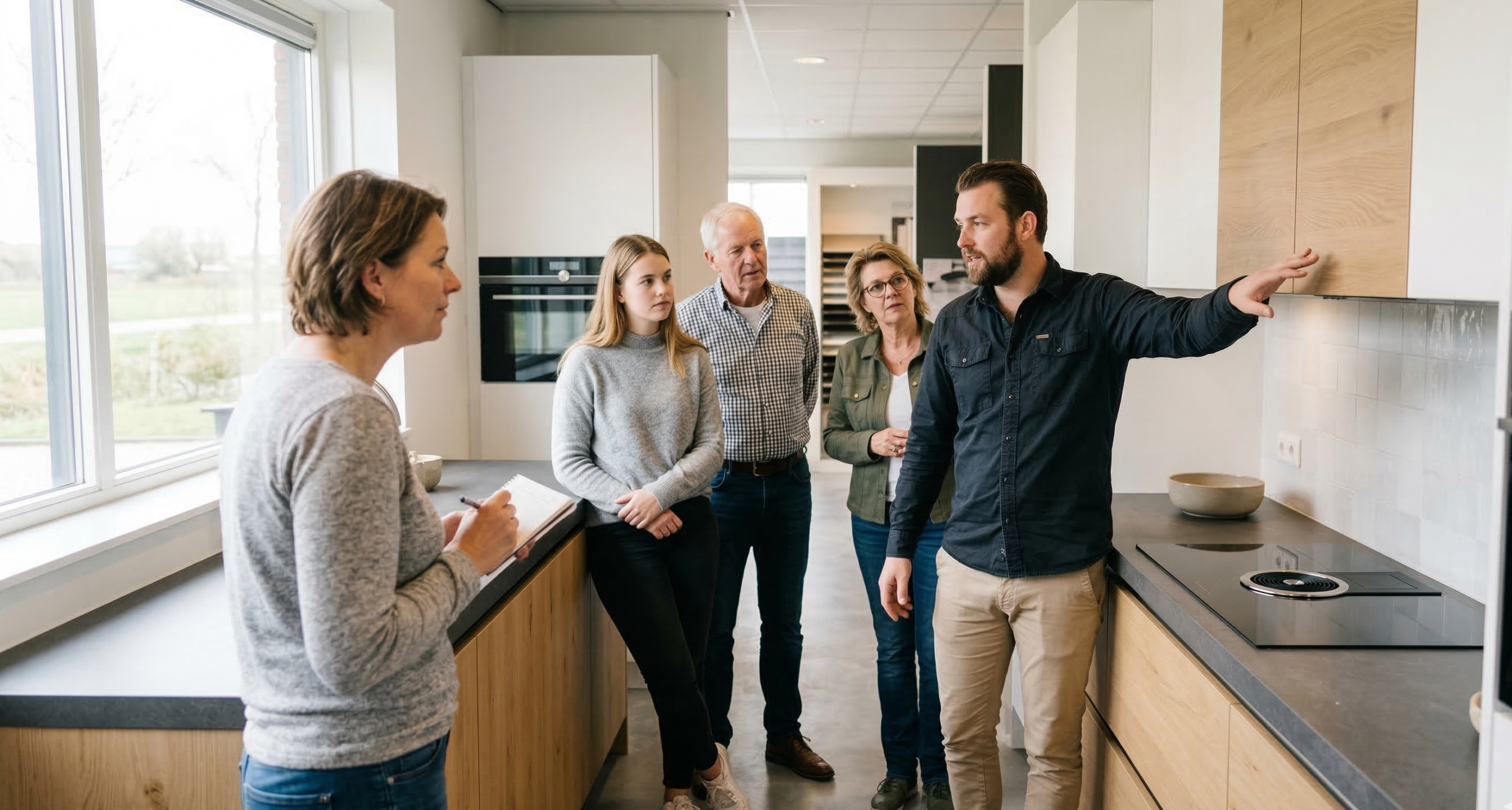 Verkoopadviseur Keukens is klip en klaar over keukens