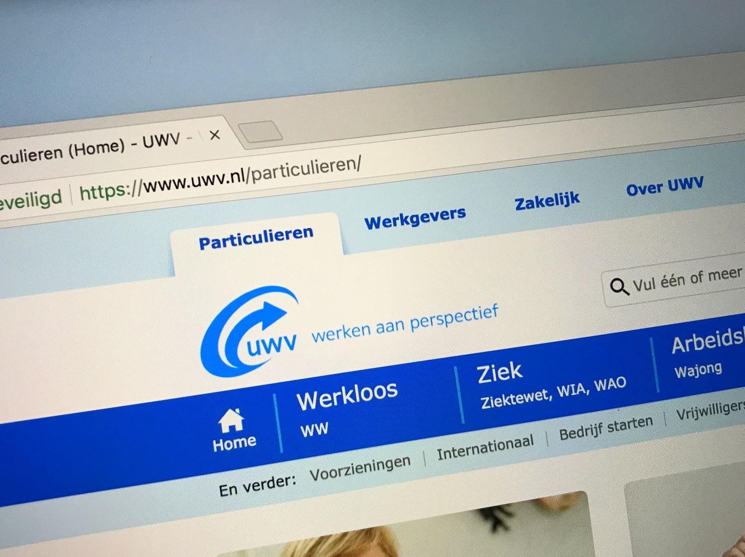 Website UWV handig als je werkloos wordt