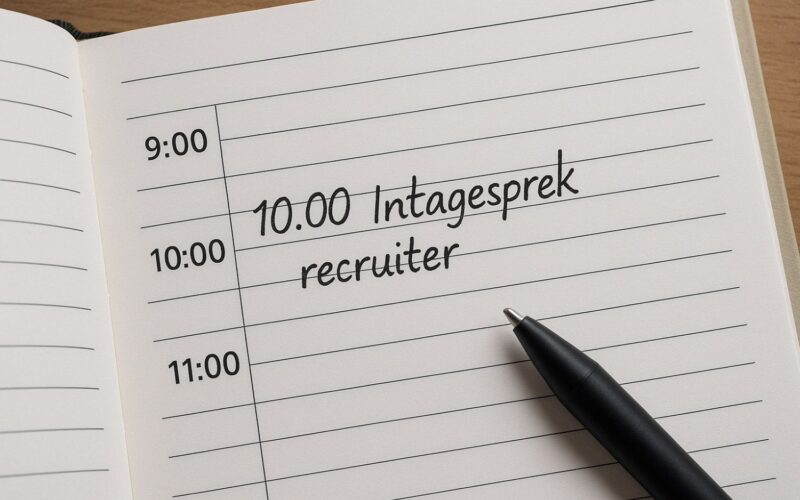 Intakegesprek Intro Personeel