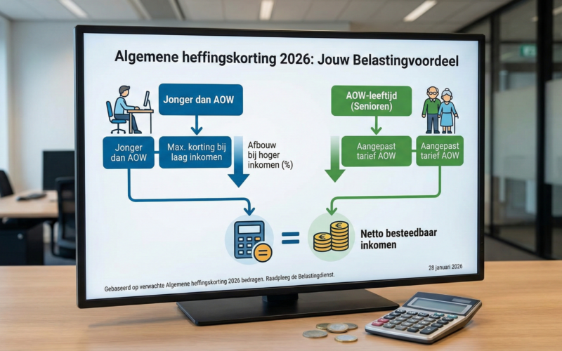 Algemene heffingskorting 2026