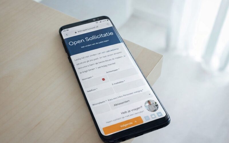 Waarom zou je een open sollicitatie versturen naar Intro Personeel