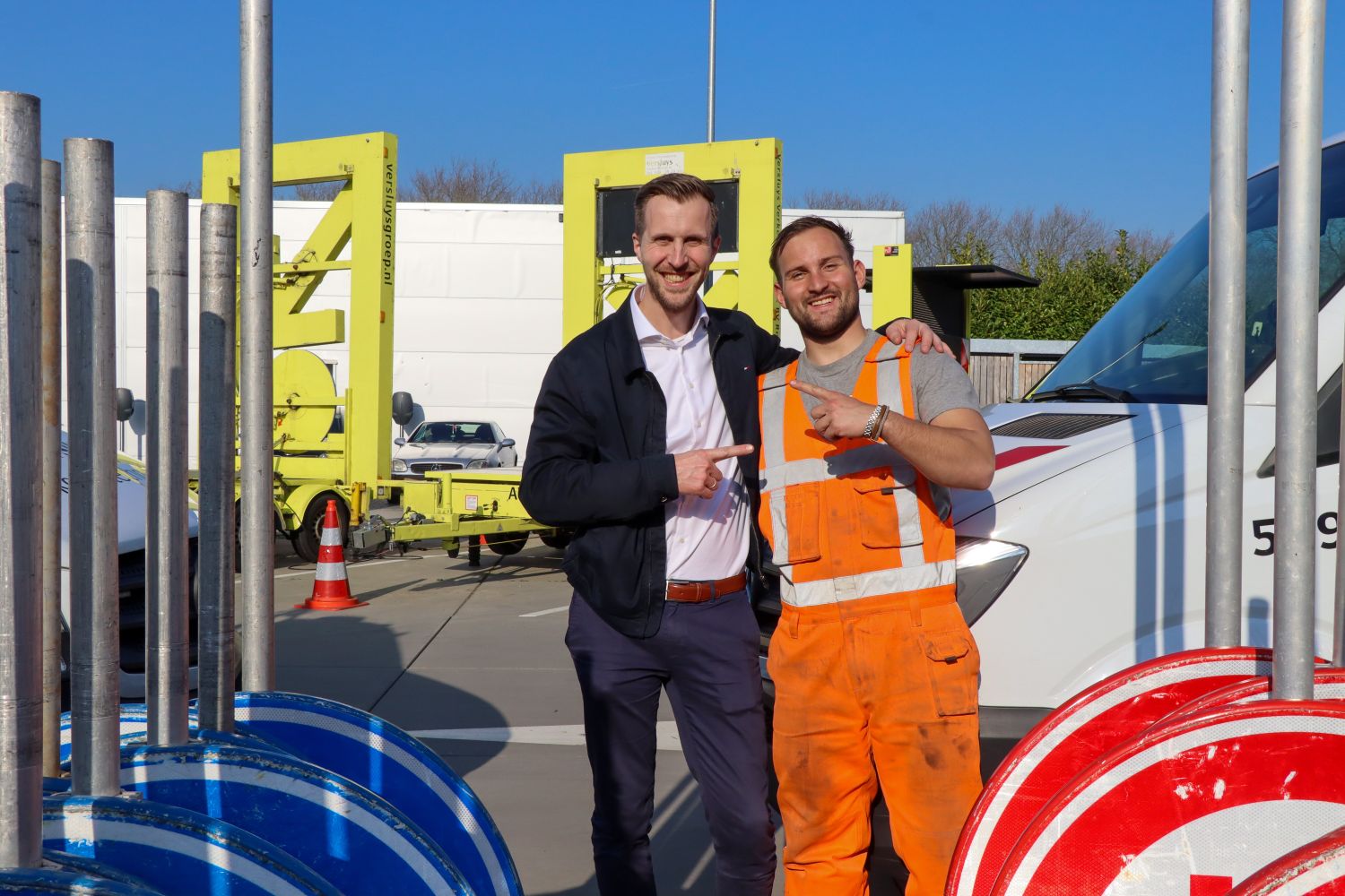 Van bijrijder naar vakman verkeersmaatregelen: Ferdinand groeit door via Intro Personeel