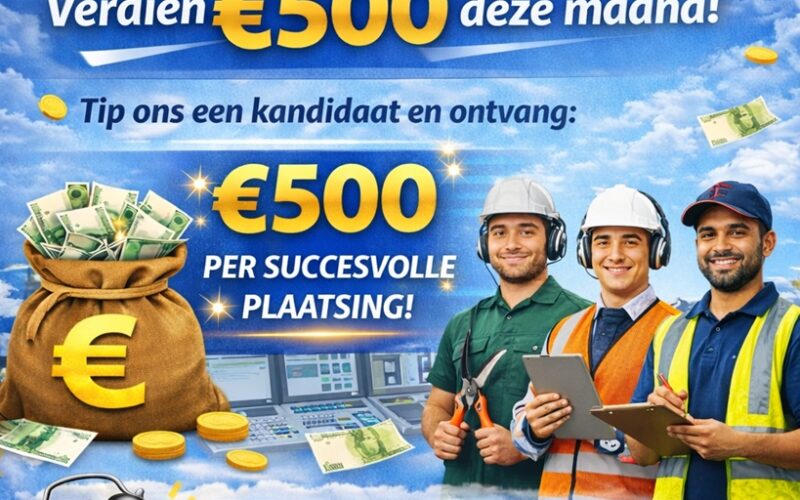 500 euro Intro Personeel