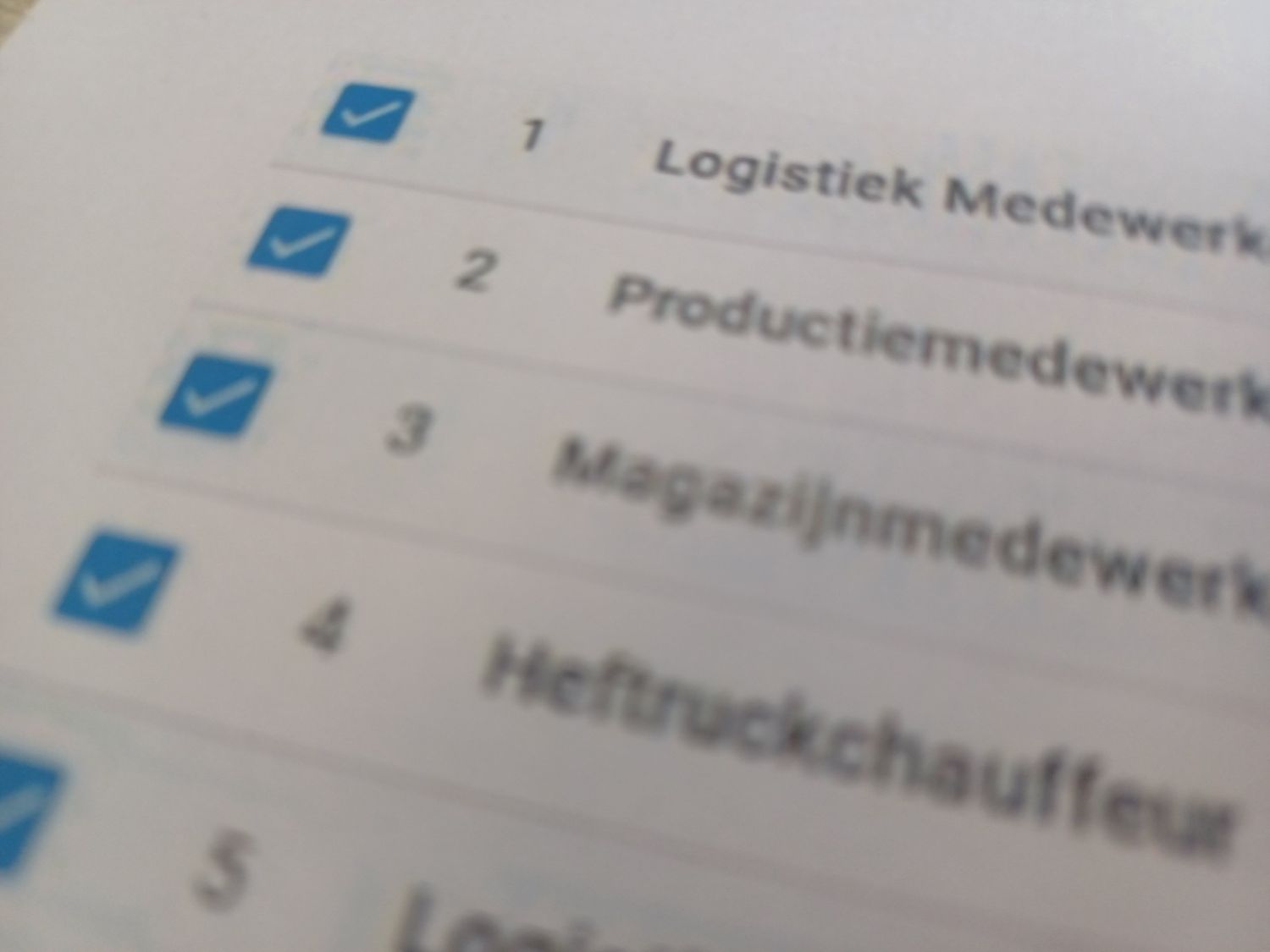 De 10 populairste beroepen van Intro Personeel