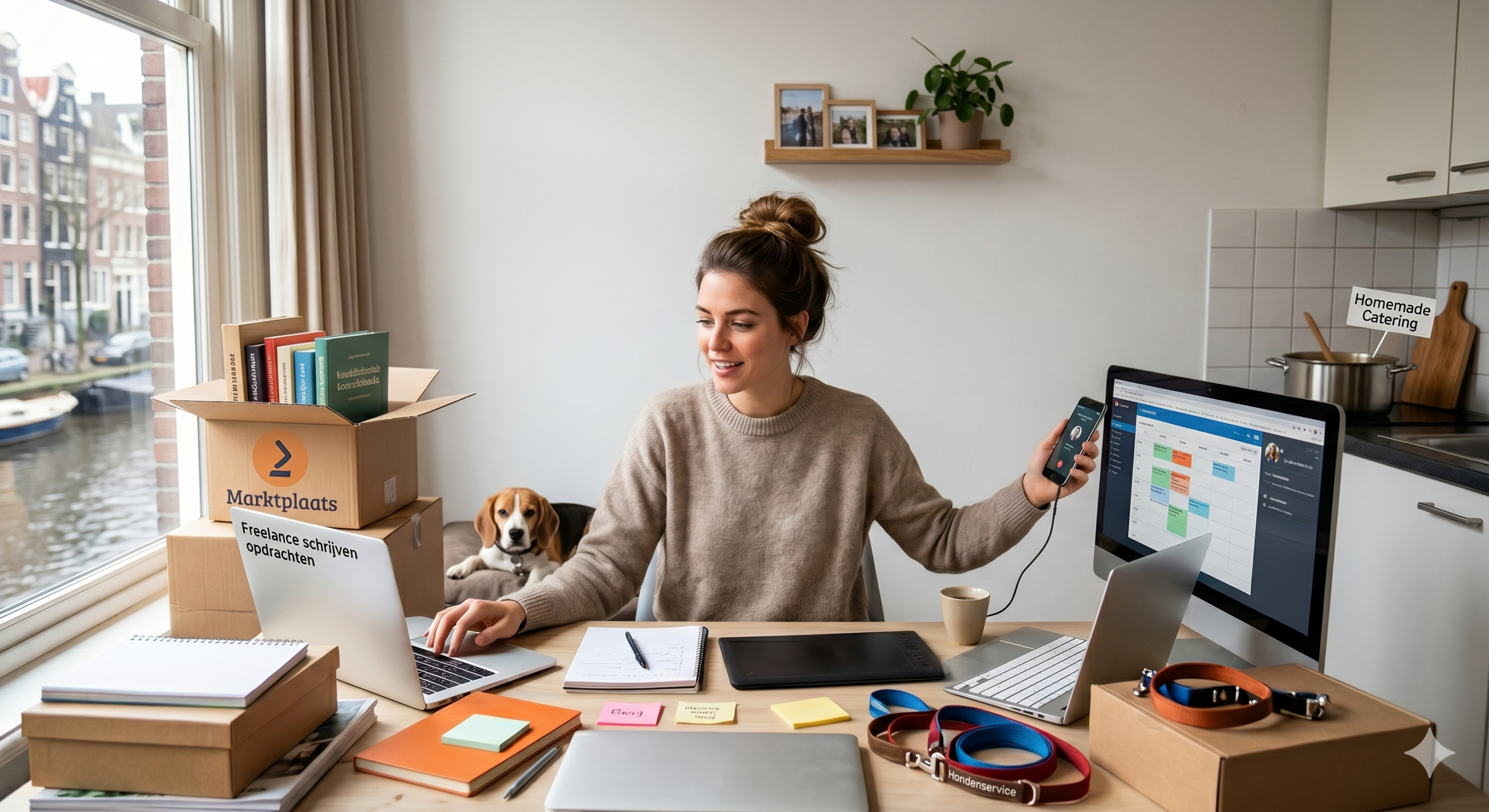Wat is een Side Hustle en hoe kun je extra geld verdienen vanuit huis?