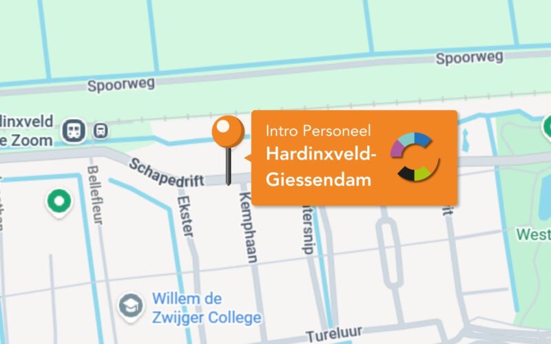 Intro Personeel Hardinxveld naar Schapedrift 91 in Hardinxveld-Giessendam