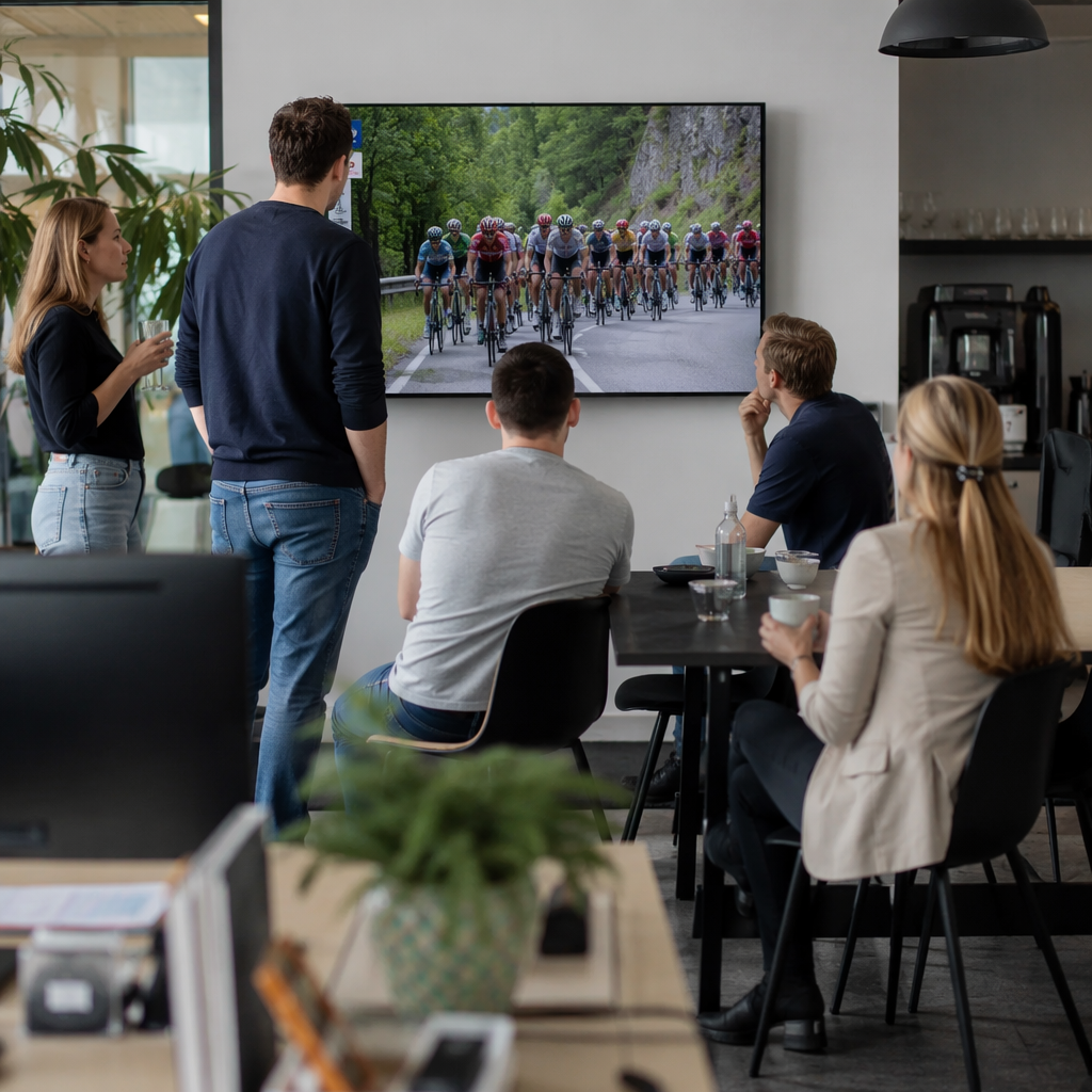 Tour de France kijken tijdens werktijd: wat mag wel en wat niet?